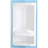Gedy Art.8079 Angoliera Doccia Bianca