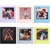 Aisnyho Cornice portafoto magnetica quadrata per frigorifero, cornici magnetiche colorate personalizzate per Instax Square SQ40/SQ1/SQ20/SQ10/SQ6/SP-3, per foto da 7,1 x 8,6 cm (confezione da 6)