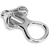 Luocute Dispositivo di Ormeggio per Corda di Bloccaggio per Catena di Ancoraggio per Barche, Hardware in Acciaio Inossidabile 316 per Catena da 6-8 Mm 0,24-0,31 Pollici