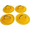 Easnea Set di 4 anelli in acciaio inox D Pad adesivo piastra occhio gancio di montaggio per SUP Stand Up Paddle Board