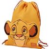 Samsonite Sammies Disney - Simba Sacca per Bambini 37 cm, Sacca Sportiva con Coulisse, Gym Bag Leggera per Scuola, Sport & Tempo Libero