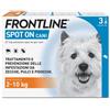Frontline Spot On Cani x3 Pipette, Antiparassitario per (2-10Kg) Contro Pulci, Zecche E Pidocchi 3 pz Pipette monodose