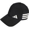 adidas Unisex - Adulto 3 Stripes Training Essentials Hat, Black/White, XXS-XS