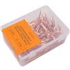 GLOGLOW Chiodi per la Cura degli Zoccoli del Cavallo 250 Pezzi 51 Mm E5 con Scatola di Immagazzinaggio per Maniscalchi Equitazione e Ferratura del Cavallo Chiodi per Ferro di Placcati in Rame (51mm