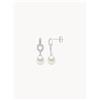 ATELIERS SAINT GERMAIN Orecchini in argento con perle e zirconi Felicia
