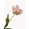 Silk-ka Set di 3 fiori artificiali fatti a mano Tulip