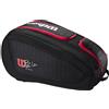 Wilson Borsa per racchette Wilson Bela V3 Padel Racket Bag Black/Red