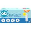 o.b. ProComfort Super Tamponi 24 pz NUOVO, tampone facile da applicare e rimuovere, per sanguinamento intenso, interno in 100% materiali vegetali