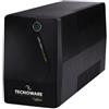 TECNOWARE FGCERAPL1602SCH - Tecnoware ERA PLUS 1600 - UPS 1600VA +STABILIZZATORE - POTENZA NOMINALE:1600 VA - POTENZA ATTIVA:1120 W - TECNOLOGIA:LINE INTERACTIVE - INTERFACCIA:USB