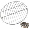 Générique Round Charcoal Grate, BBQ Charcoal Grate for Outdoor, Heat-Resistant Replacement Parts, Garden Barbecue Rack, Beach BBQ, Backyard Barbecue, Gatherings, Men, Donne, Family, Friends