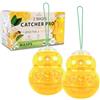 CULTIVEA - Set da 2 Trappole per Vespe e Calabroni da Esterno Riutilizzabili - Trappole per Vespe e Calabroni con Esca Naturale - Trappola per Calabroni Giganti e Asiatici