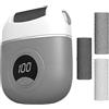 Nuyhgtr Electric Foot Files, Foot Scrubber File, Foot Care Grinder, Callus Remover Pedicure Tools, Professional Foot Care, Rechargeable Electric Foot Callus Remover for Smooth Feet