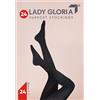 GLORIA MED SpA LadyGloria 24 Autoreggente Punta Aperta Daino 2 GloriaMed®