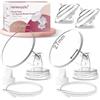 Nenesupply - Pompa di ricambio compatibile per Spectra S2 Spectra S1 Spectra 9 Plus Flangia per valvola a flangia, tubo di riflusso, non originale, parti spectra sostituiscono Spectra Flange Spectra valvola e tubi