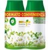 Airwick Freshmatic Profumatore per Ambienti, 2 Ricariche Spray Automatico, Fragranza Vanilgia e Thè Bianco, Profumo da 250 ml