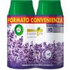 Airwick Freshmatic Profumatore per Ambienti, 2 Ricariche Spray Automatico, Fragranza Lavanda in Fiore, Profumo da 250 ml