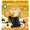Airwick Armonia Istantanea Profumatore per Ambienti, Confezione con 1 Diffusore di Oli Essenziali e 1 Ricarica per Diffusore di Oli Essenziali, Fragranza Dolce Vaniglia e Burro di Karitè