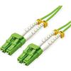ROLINE Cavo in fibra ottica ROLINE 50/125µm OM5, LC/LC, LSOH, verde, 1 m