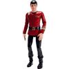 Bandai Star Trek Capitano Spock Figura Rosso Rosso Taglia Unica