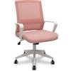 Piqueras y Crespo Sedia da ufficio Ergo535 Foröl BDW02RN Rosa