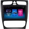 Happiq Autoradio - Per Mercedes-Benz Classe C e Classe CLK (W203, W209, S203, A209, W168) - Sistemi intelligenti con CarPlay e Android Auto, GPS - Sistema multimediale