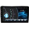 Happiq Autoradio con Bluetooth e CarPlay per Seat Leon 2 Mk2 (2005-2012) - compatibile con Apple e Android - impianto stereo con sistema di navigazione - 2 GB di RAM, 32 GB di memoria