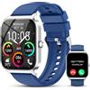 CASCHO Smartwatch Donna Uomo,1.85'' Orologio Smartwatch con Chiamate Bluetooth/ Assistente vocale AI,115+ Sportive Smart Watch con Contapassi/Sonno/Cardiofrequenzimetro,IP68 Fitness Tracker per iOS Android