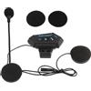 Gegong Casco motociclistico Bluetooth Affiolese CSR Chipset CSR Chiamata 15h Playback Rimovibile Audio Dispositivo Audio apparato di comunicazione con cuffia wireless wireless