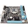 Yctze Scheda Madre Gaming H81 Micro ATX per Assemblatori di Pc Lga 1150 4ª 5ª Generazione Slot Memoria Ddr3 Doppio Canale Slot Pcie M.2 Nvme Ngff Sata 6gb & S Costruzione