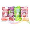 DAMAICHUHAI Peelable Gummies,4d Gummies,Peeled Fruit Juice Gummies, Rich in Fruit Flavor a nd Chewy, Individually Packaged as a Casual Snack，4 bags.300g/10.5oz.