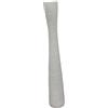 Sharplace Vaso da terra alto, porta piante, decorazione per la casa, portafiori da interno, vaso decorativo in piedi per ingresso hotel, matrimonio, soggiorno, Bianco 47.8 Cm