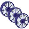 vhbw 3x filtro compatibile con Dyson DC20, DC21, DC08, DC19, DC29, DC04, DC05 aspirapolvere - filtro HEPA bianco/lilla