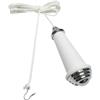 Ghjkldha Pull Cord Control Ceiling Fan, 150cm Nylon String, Chrome Finish, 3.15x0.67 inches, Modern Stylish Design, Easy Procedure, Best for Study Rooms, Hotels, Home Lamp Fixtures