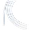 Rebower Tubo Silicone 1m (3ft) 1mm ID 4mm OD Trasparente Tubo Plastica Industriale Silicone Puro Pompa, Sifonaggio, Drenaggio, Irrigazione, Birrificazione, 0.04 x 0.16