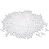 uxcell Sourcingmap Distanziatori per piastrelle a T, in plastica, 3 mm, colore bianco, 1000 pezzi