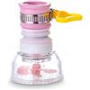 Zymoplas Diffusore del rubinetto del lavandino a 360 gradi Vasca da bagno Doccia Rubinetto di lavaggio Extender Accessori per adattatori per diffusori da cucina universali, rosa, 3 versione