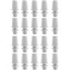 Zambuph Confezione da 30 pezzi da 30 morsetti per cavi M10 per portalampada di ricambio ABS portalampada di ricambio pressacavi lampada a sospensione, bianco