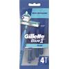 PROCTER & GAMBLE SRL Gillette blue ii usa&getta plus 4 pezzi - GILLETTE - 979293077