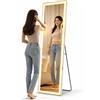Shally Dogan Specchio da terra grande figura intera con luci LED 160 x 50 cm Pulsante Touch