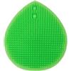 Zanthicia Spazzola detergente morbida portatile regalo adorabile pratico strumento di massaggio strumenti di bellezza creativi per il negozio casa da viaggio, Verde