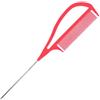 YIXANNX Pettine per lo styling dei capelli, strumento per cotonare creato con precisione per parrucchieri che migliorano le tecniche di styling con facilità. Cotonatura con, Rosa, 26.3x5.5 cm