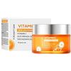 PIWINE Crema illuminante alla vitamina C, idratante per il viso per pelle luminosa, antirughe, rassodante e idratante, leggera e non grassa, migliora la pelle profonda nutriente levigante pelle secca crema