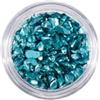 YIXANNX Pietre di vetro frantumate per nail art Glitter irregolari Suggerimenti 3D Decorazione Frammento di cristallo Accessori per manicure Creazione gioielli, lago Blu