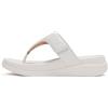Fitflop Sandali da donna F-Mode GO regolabili con punta piatta, colore bianco urbano, taglia 38, Bianco urbano, 6 UK Narrow