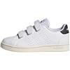 adidas Advantage, Sneakers Unisex - Bambini, Bianco (Ftwr White/Legend Ink/Cloud White), 29 EU