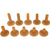 Leftwei Set di 10 Magliette da in Gomma Resistente per L'allenamento del e Materiale Morbido per Tutti i Golfisti