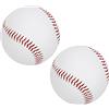 Yechiry Palle da Baseball Morbide, Mazza in Lega di Alluminio con Base in PVC, Palline da Allenamento Resistenti all'usura in PU, Ideali per Esercitarsi con la Mazza da Baseball, 2 Pezzi (Softball)