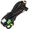 HUIQIAODS - Kit relè con interruttore per fendinebbia, 12 V, 40 A, impermeabile