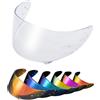 PSLER Visiera per Casco per RF-SR RF-1200 Visiera colorata per X14 NXR Z7 CWR-1 RYD X-Spirit III, Accessori di Ricambio per Visiera di Protezione UV per Moto(Trasparente)