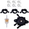 BOXOB 808492 808656 Pompa Carburante con Filtro, Tubo Flessibile e Morsetto Pompa Carburante Compatibile con Kohler 17HP-25HP Cub Cadet Briggs Stratton Mikuni